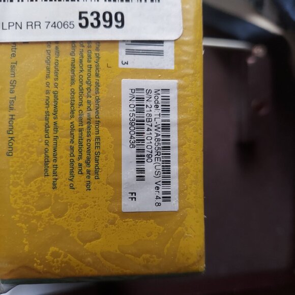 NWT TP-Link N300 WiFi Range Extender - Picture 4 of 6